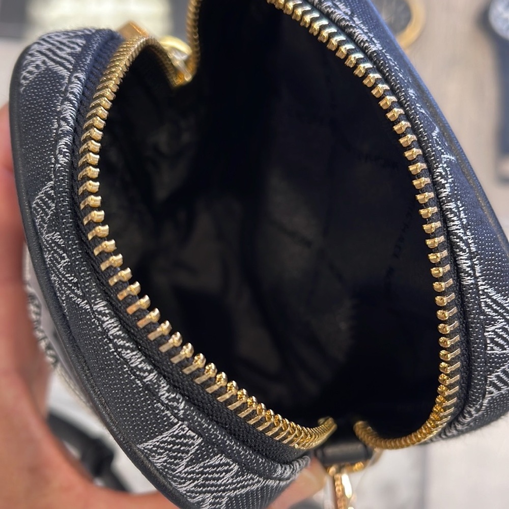 Michael Kors Sloan Editor Small Phone Logo Jacquard Crossbody
Black Multi - Picture 14 of 16